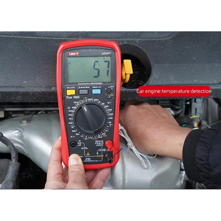 UNI-T Digital Multimeter UT105+ UT107+ True RMS VFC AC DC Temperature Frequency Duty Cycle Diode Triode Automotive Multimeter