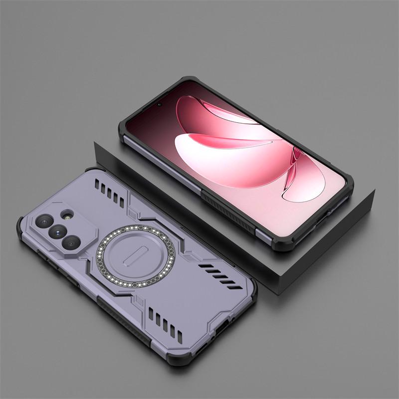 

For Samsung Galaxy A36 5G Case Samsung Galaxy A06 A16 A26 A36 A56 Cover Shockproof Heat Dissipation Magsafe Wireless Charge Case Galaxy A56 5G фиолетовый