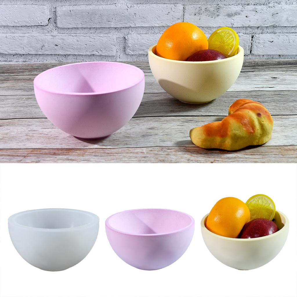 Multipurpose Silicone Mold for Crafting Fruit Tray Epoxy Storage Bowl and Home Accessories Mould Jewelry Making Tool