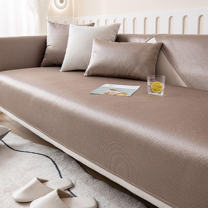 Ice Silk Sofa Cushion Summer Summer Anti-slip Mat Cushion Washed Ice Mat Sofa Cover Cover Backrest Towel Cover Cloth.