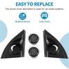 Autodeurpaneel Audio Hoorn Cover Tweeter Driehoekige Speaker Luidspreker Cover Trim Voor Toyota Vios Yaris 2013-