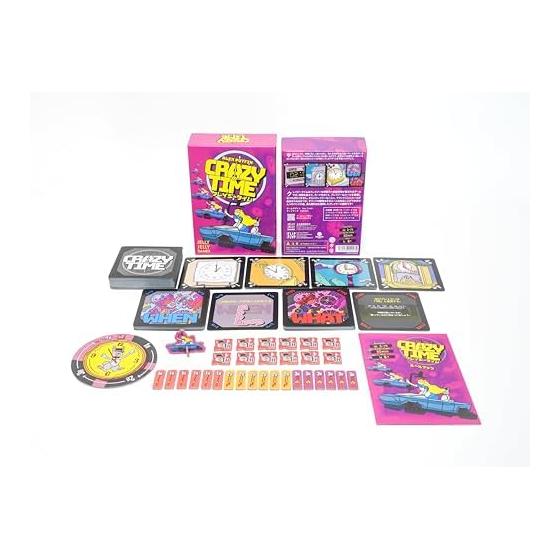 JELLY JELLY GAMES Crazy Time Card Game for 3-14 Players Japanese Version Ages 8 and Up