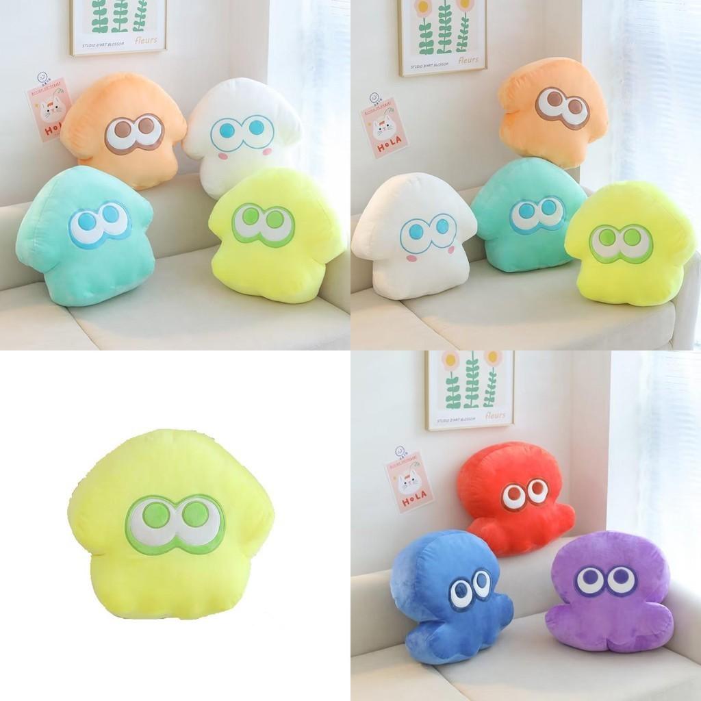 Splatoon Octopus Stuffed Animal Toy For Children Short Plush Pp Cotton Filling