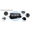 Floor Vent Covers 4 x 10 inch, Adjustable Air Vent Deflectors for Home Floor,Sidewall,Office or Ceiling Black Floor Register