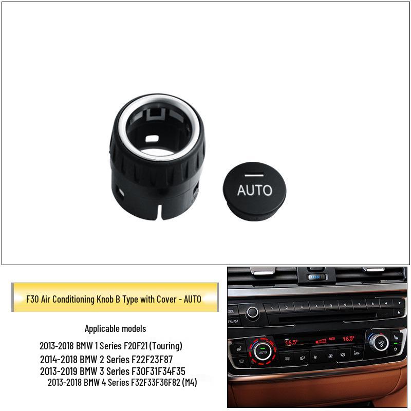 BMW 1 & 3 Series Air Conditioning Button & Audio Knob Cover (318, 320i, F30/F35)