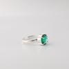 Chrome Diopside Gemstone 925 Sterling Silver Statement Ring For Wedding Gift RR-72-9