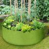 Felt Grow Bag Large Diameter Plant Vegetable Planter Garden  Outdoor Planting Flower Pot Thickened Seed Growing Bag Plant Pot
