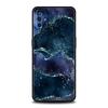 Phone Case For OnePlus 10 9 Pro 9T 9R 9RT 8T 8 7 6T 7T Nord 2 CE 5G N200 N100 Cover Protection Navy Blue Glitter Agate Marble