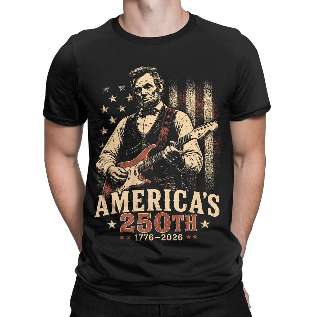 Fashion 250 Anniversary USA 4th of July Patriotic TShirt Unisex Round Neck Pure Cotton T Shirt Short Sleeve Tee Shirt Tops