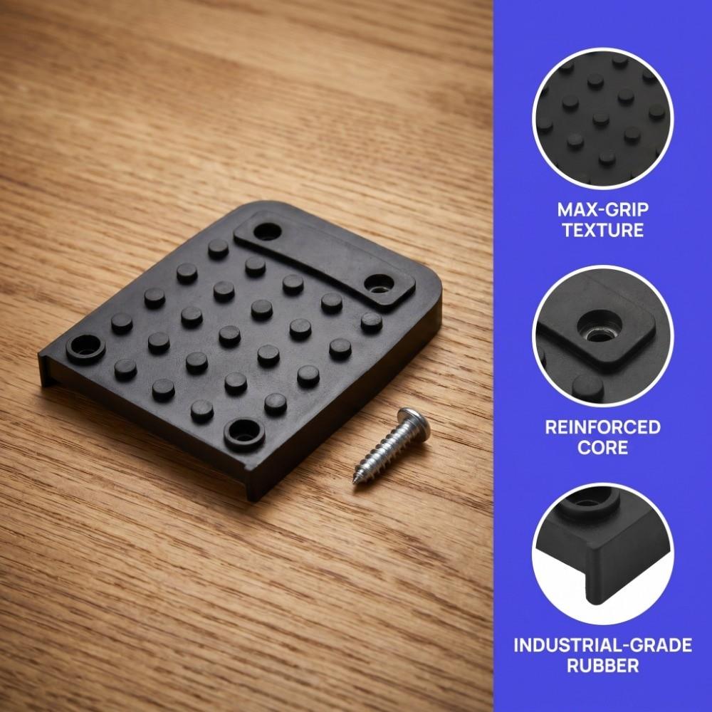 4Pcs Rubber material Stilt Pad Wear-resistant Replacement Kit Stilt Accessory  Tripod use