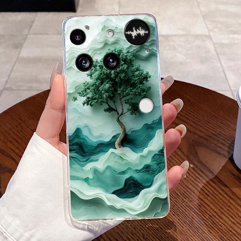 Casing For Nothing Phone (3) Case For Phone3 Back Cover Aesthetic Fashion Cute Cat Cartoon Transparent Soft Silicone Phone Case