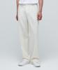 MUSINSA STANDARD Lightweight Wide Hidden Banding Slacks [Cream]