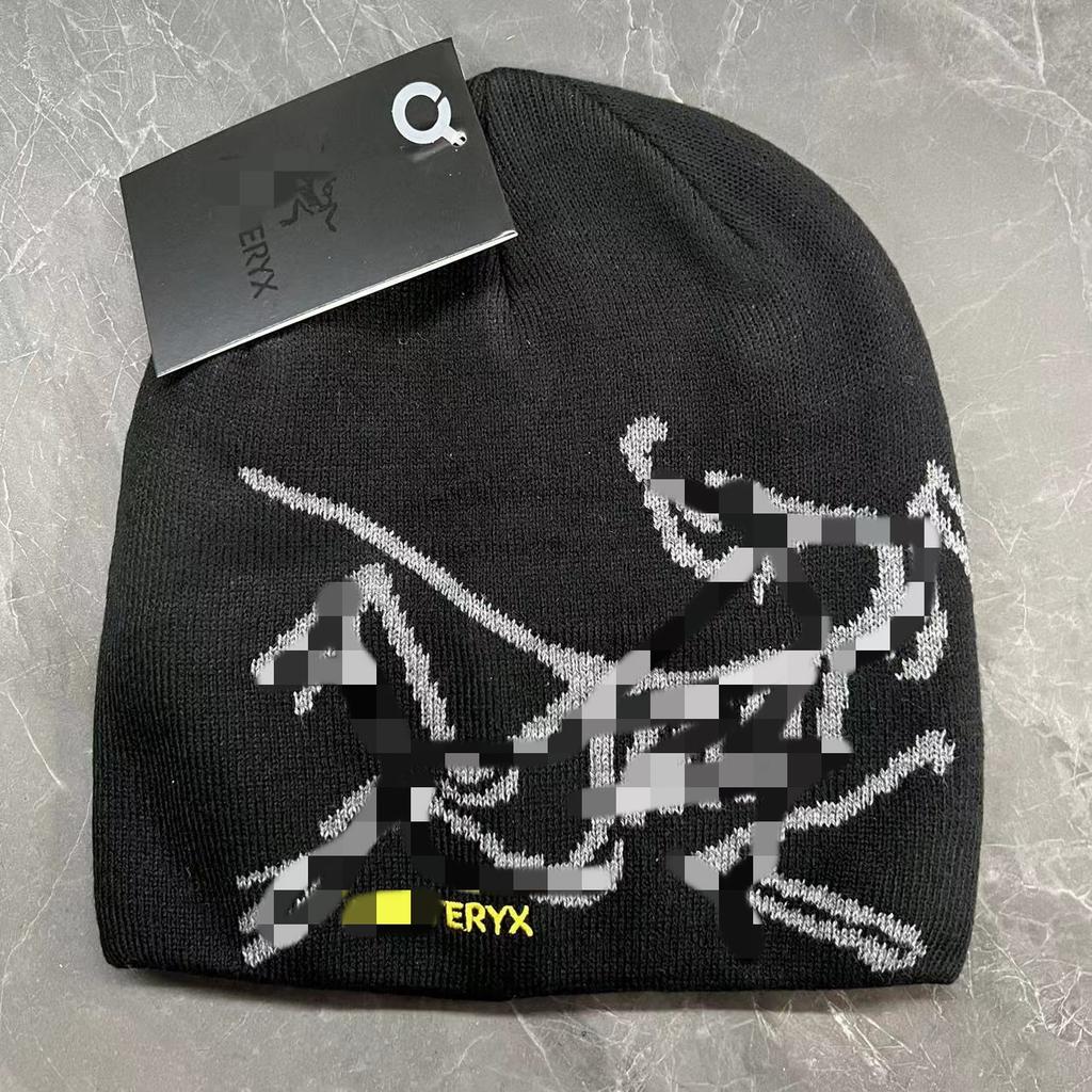 Winter Knit Beanie for Men and Women, Embroidered Letter Beanie, Fashion Unisex Warm Hat, Casual Streetwear