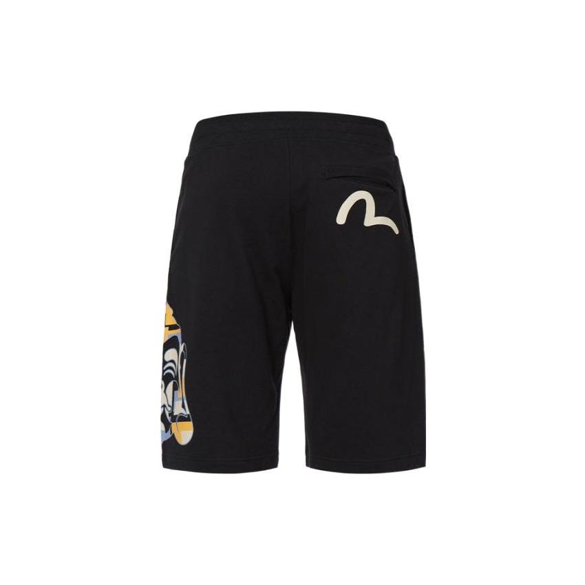 Evisu Casual Shorts Men's Black Moderate 2ESHTM2ST331XXCT