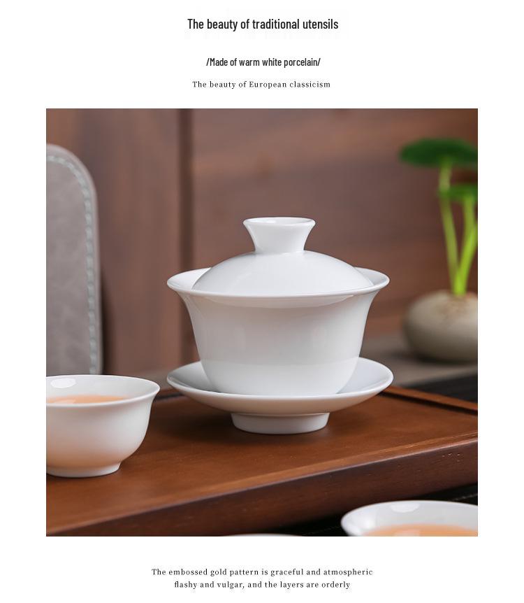 Portable Kung Fu Tea Set with Carry Bag - Ideal for Travel, Outdoor Use, Business Events, or as a Customized Logo Gift.