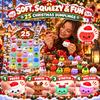 Christmas Countdown Bag with Random Toys, Holiday Toy Set