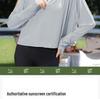 UPF 50+ Women's Summer Sun Protection Shawl: Ultra-Thin, Breathable, Anti-UV Ice Silk Jacket.