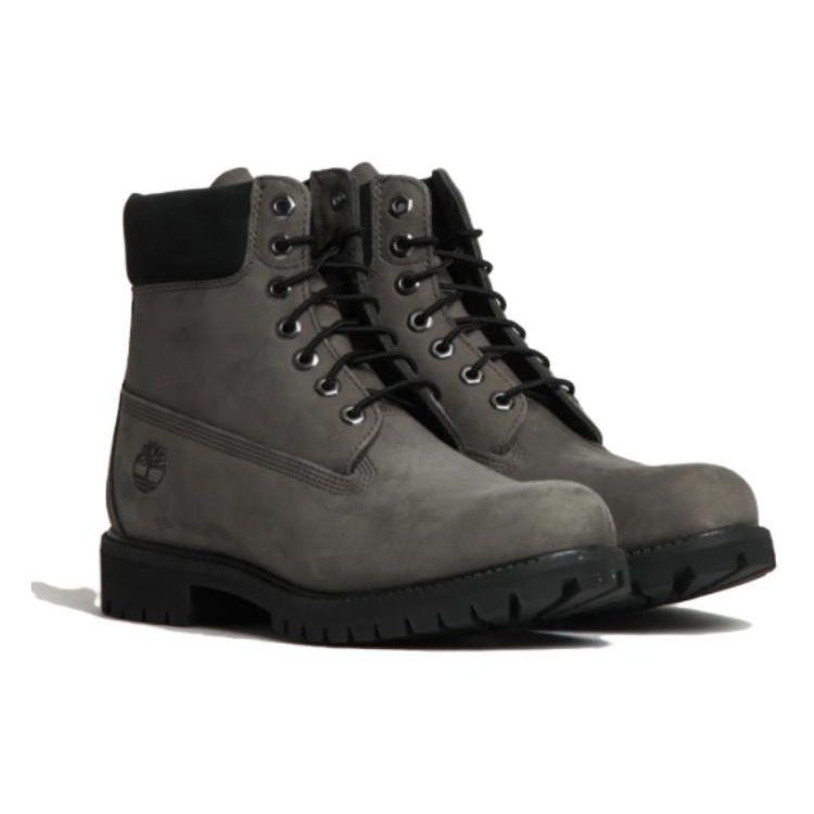 Timberland 6-Zoll Premium Stiefel 50. Jubiläum - Mittelgraues Nubuk Herren Sneaker TB0A62BH-033