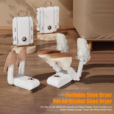 Dry Wet Shoes Dryer with Heat Blower Digital Display Timer Function Low