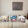 Anime Character Pillowcases Office Car Sofa Bed Cushion Cover Home Bedroom Decoration