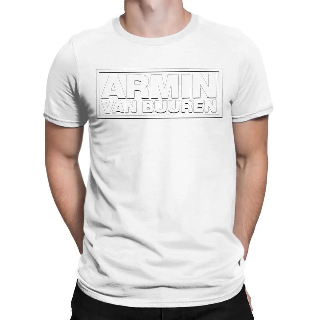 Unisexs TShirts Armin Buuren Awesome Pure Cotton Tee Shirt Short Sleeve Logo T Shirts O Neck Clothes Gift Idea