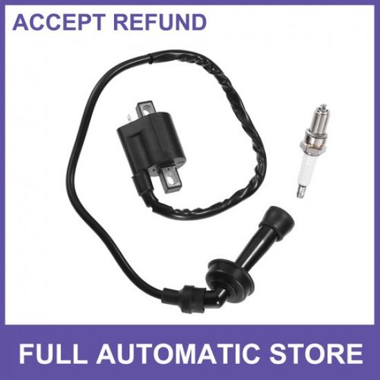 

ATV UTV Ignition Coil Spark Plug TWO for Yamaha Grizzly 660 2002-2008