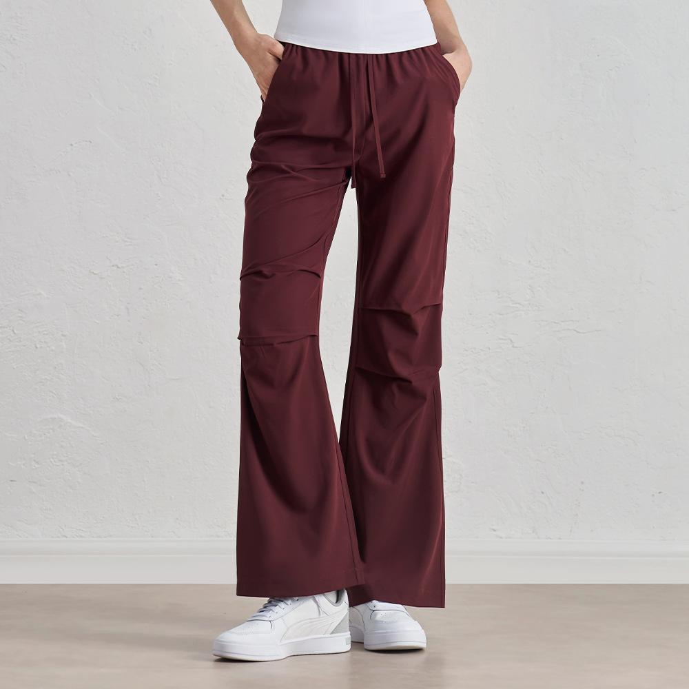 

Sweatpants Spring and summer clothing woven outdoor casual trousers sun protection fitness flared pants slightly wrinkled new models XL/10