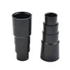 Rubber Step Adapter for Power Tools and Vacuum Cleaners Black (41mm to 21mm)