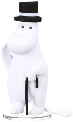 Série 3 UDF MOOMIN Moominpappa Produit fini peint en PVC sans échelle