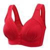 Seksi Ön Kapanış Sutyen Kadın Ön Sabitleme Sütyen Kablosuz Sütyen Kadınlar için Push Up Lingerie Artı Boyutu Sütyen Hiçbir Çelik Halka Sutyen