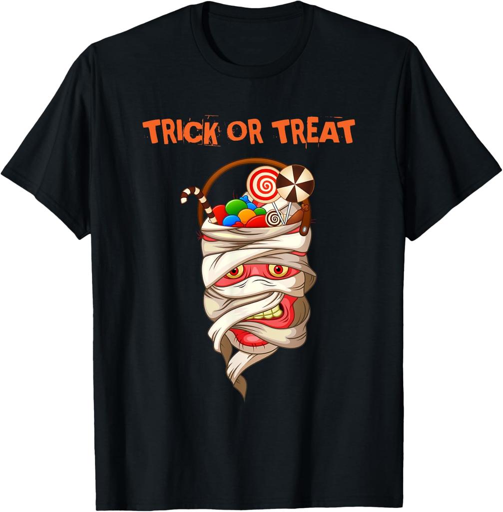 Trick Or Treat Halloween Creepy Baskent T-Shirt