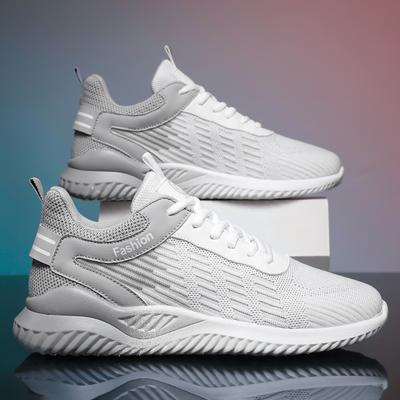 Oddychające Męskie Buty Trampki Płaskie Sportowe Obuwie Męskie Nowa Moda Codzienne Lekkie Buty Oryginalne Wygodne Codzienne S