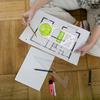 Rotatable Fast Drawing Template Ruler Art Design Construction Architect Stereo Geometry Ellipse Drafting Measuring Scale Ruler