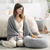 50-80cm Round Pet Bed Long Plush Cat House Dog Bed for Medium Dogs Soft Cat Nest Kennel Dog Mattress Pet Supplies