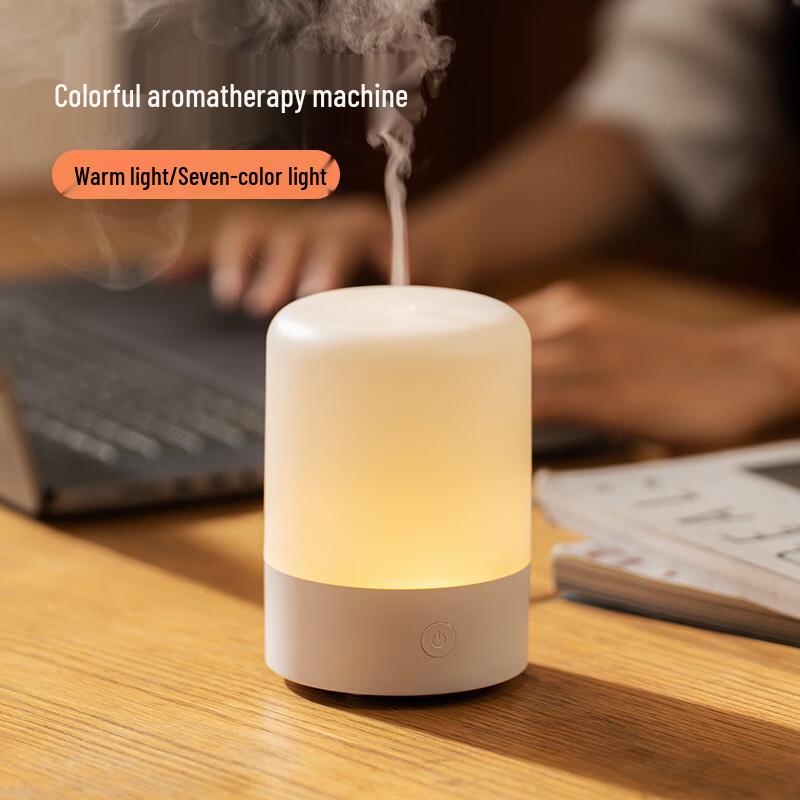 

DQ712 USB Ultrasonic Essential Oil Aroma Diffuser with 7-Color LED