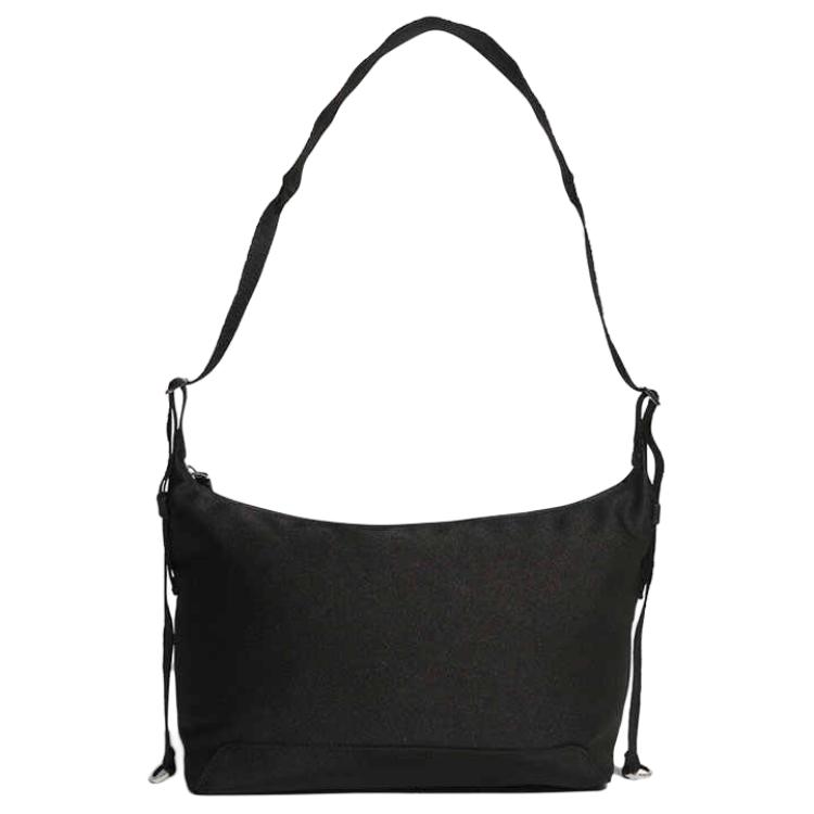 Adidas Brand Logo Polyester Crossbody Shoulder Bag Women Bags Black KT0850