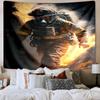 Firefighter In Action Tapestry Room Decoration Wall Hanging for Living Room Bedroom, dormitory, Birthday and Christmas gifts