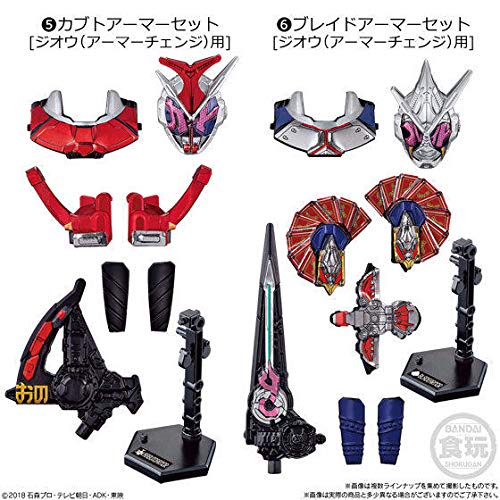 So-do Kamen Rider Zi-O RIDE4 Complete Set of 8 (Kamen Rider Zi-O) (Not a set in its original box)