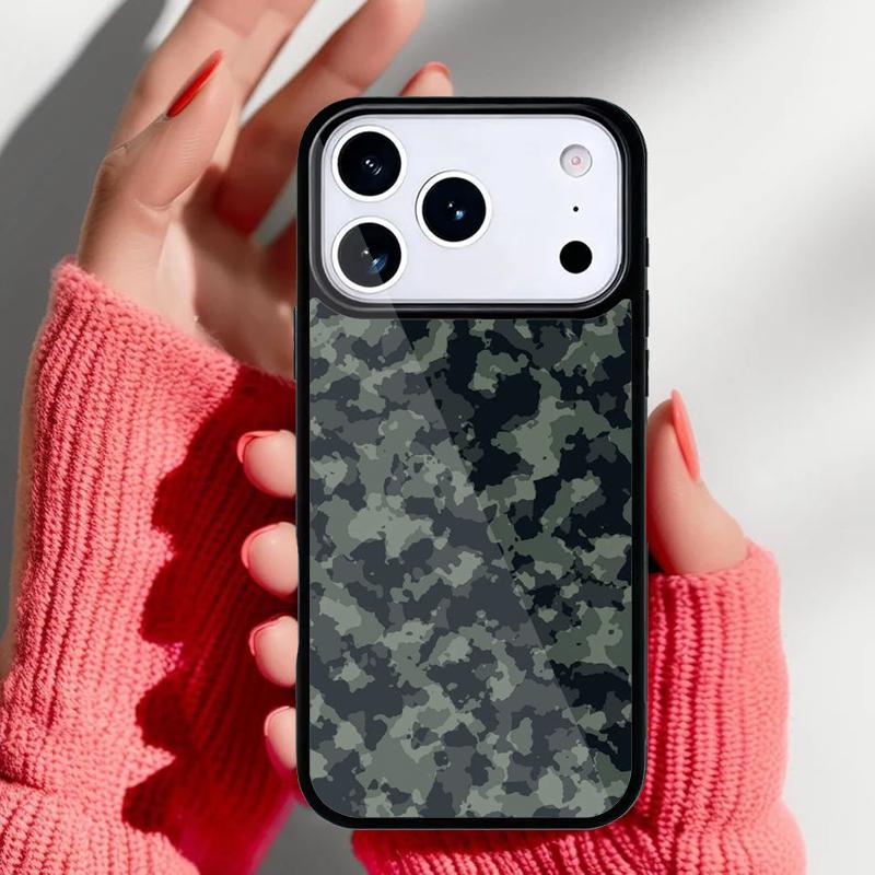 

Camouflage Camo soft Phone Case for iPhone 17 16 15 14 13 Pro Max Back Cover for 12 11 Pro Coque iPhone 14