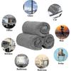 Microfibre Car Cleaning Cloths, Upgraded 1200gsm Ultra-thick Car Drying Towel 16'' X 16''(3 Pack) - Ya