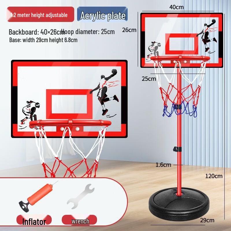 Kids Indoor Adjustable Basketball Hoop