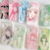 Cartoon Anime Girl Phone Case for Xiaomi Mi 15T 15 11 Poco X6 M7 M6 X5 F5 F7 X3 M3 NFC GT Lite Pro 4G 5G Feather Texture Cover