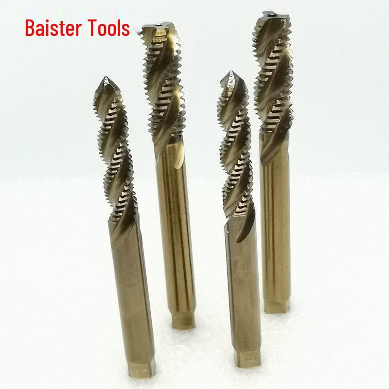 Premium Cobalt Spiral Tap Set: M2-M20 Threading, M3-M5, M6-M10, M35, Stainless Steel Compatible