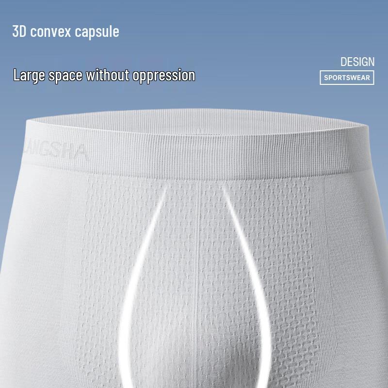 LangSha Men's Athletic Boxer Briefs 3-Pack