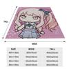 Mizuki Akiyama Chib Blankets Multi-function Flannel Sofa Throw Blanket for Home Bedroom Office Throws Bedspread Quilt