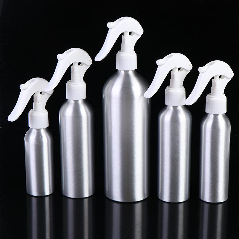 1Pcs 30-500Ml Aluminum Bottle Empty Spray Bottles Pump Sprayer Fine Mist Spray Refillable Bottles Water Spray Bottle Sprinkler