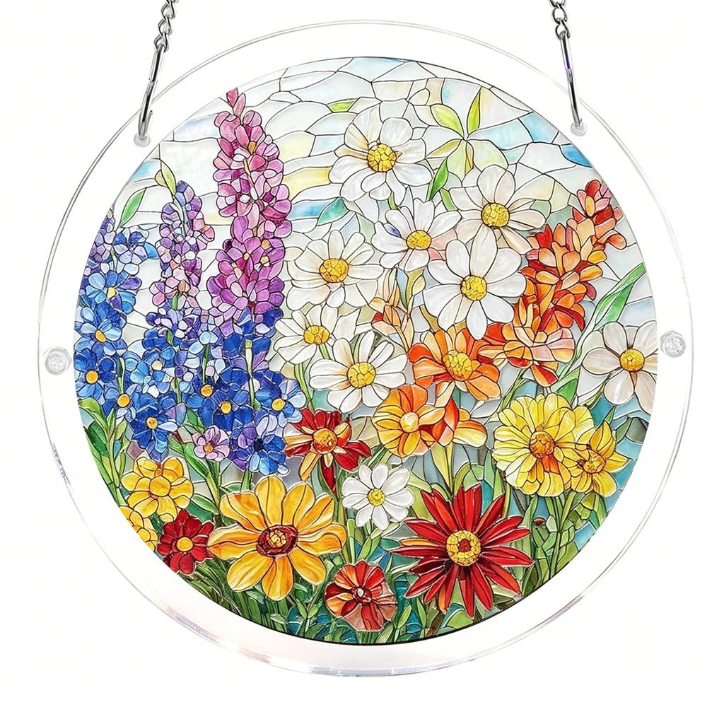 Aesthetic Acrylic Suncatcher Puzzle Window Sun Catchers Decorative Suncatchers Home Garden Art Gift for Housewarming