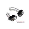 BMW X5 F15 (2014-2018) Tailpipe Upgrade: Round to Square Rear Bumper Exhaust Conversion Kit