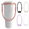 Maniglia in Silicone per Borraccia con Cinturino Regolabile Colore Unico Tracolla Portabevande Sling Riutilizzabile per Borraccia
