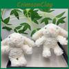 Bunny Fluffy Plush Keychain Soft Material Perfect For Gifts And Decorations